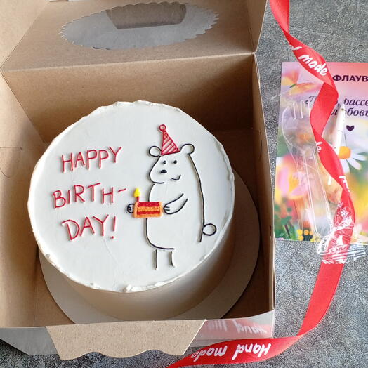 Бенто-торт 700 гр Happy birthday 🎂
