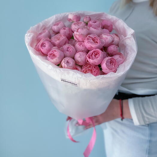 Букет из 11 кустовых роз Сильва Пинк «Розовый сад» 🌸 39798