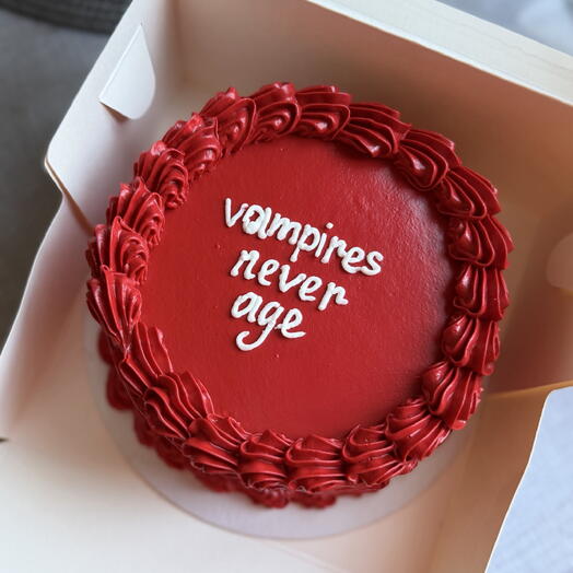 Бенто-торт «vampires never age