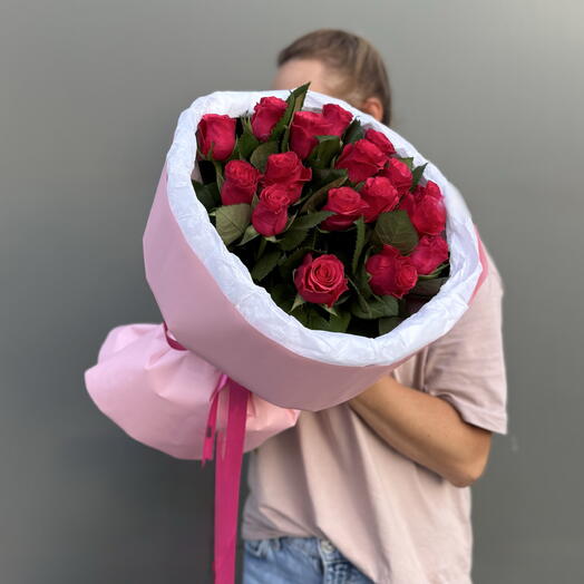 Букет из кенийской розочки (17 роз)