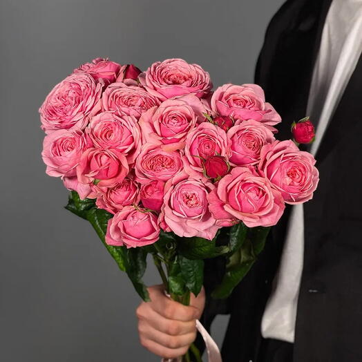Букет из 5 роз Silva Pink