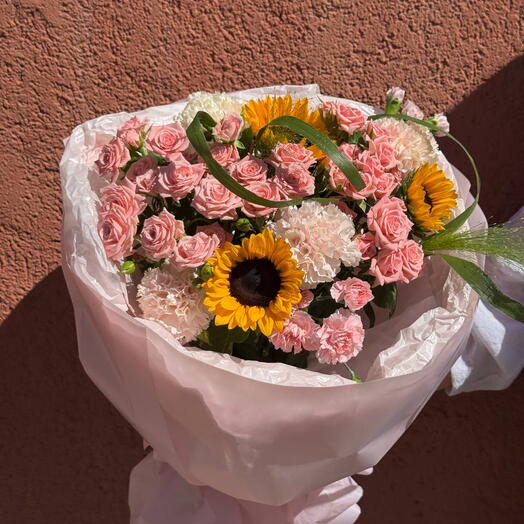 Авторский букет микс 🌻