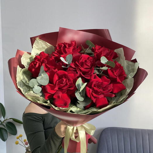 Моно бордовых роз ️