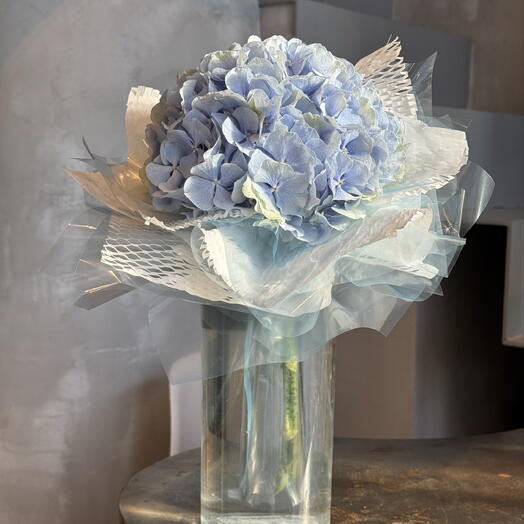 Монобукет из гортензии