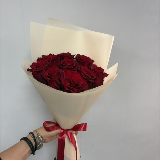 Девять красных роз ❣️