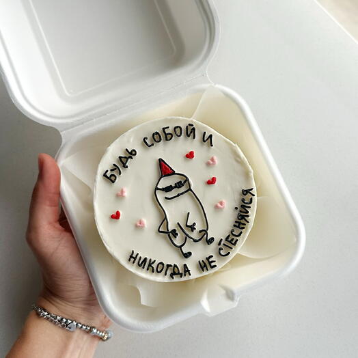 Бенто торт смешной на праздник