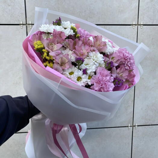 Розовый букет🌸