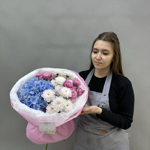 Букет «Нежность в облаках»