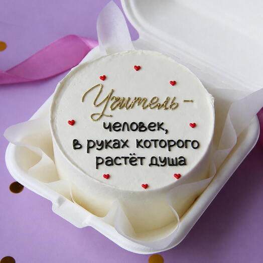 Бенто торт для учителя