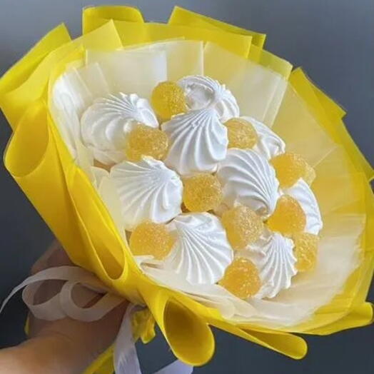 Букет из Зефира и и Мармеладок