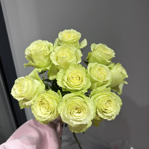 11 роз лимонад 🍋 под ленту 🌸☺️