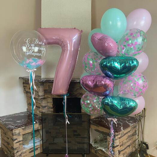 Globos de Cumpleaños, 25 piezas