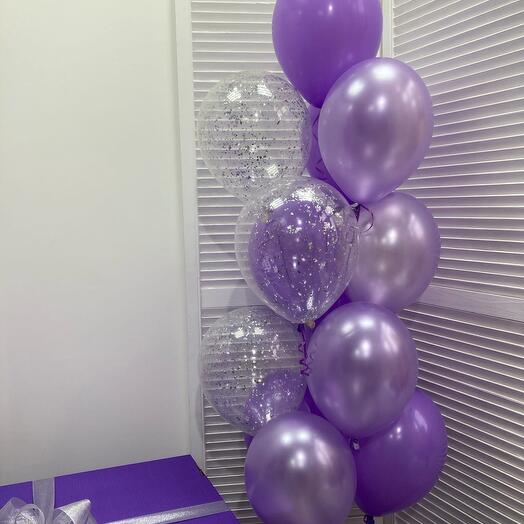 Fountain "Lilac", 13 balls