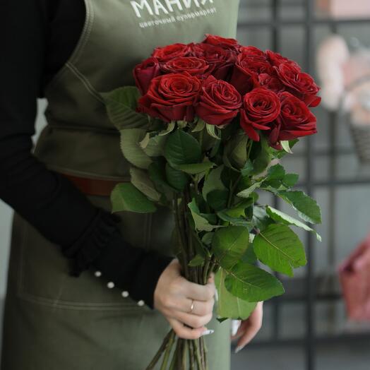 15 Rosas red Naomi 60cm