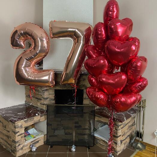Globos de cumpleaños, 22 shi