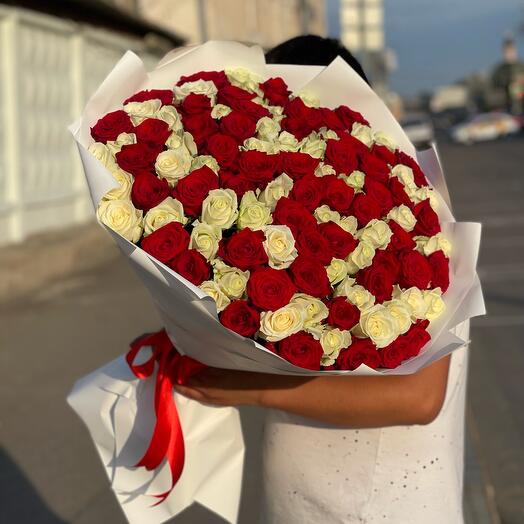 Rose 80 cm 101 pieces