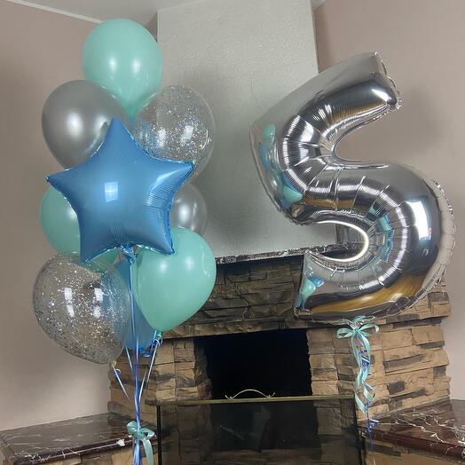 Globos de Cumpleaños, 11 piezas