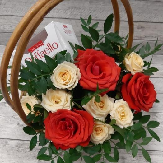 Cesta de flores