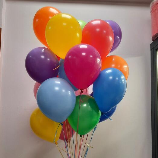 Multicolored balls 20 pcs