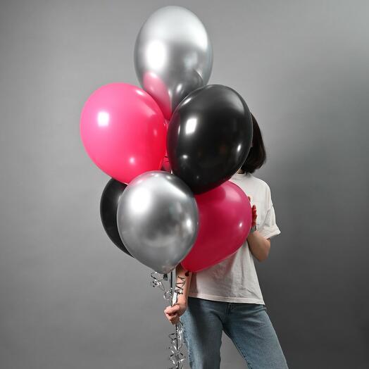Helium balloons (7 pcs)