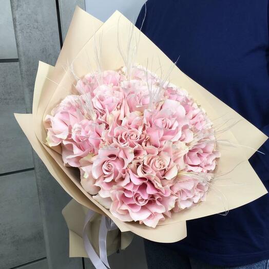 French Pink roses