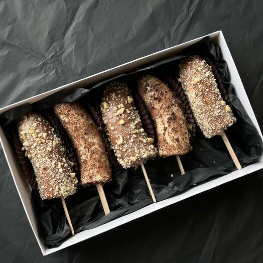 Bananas dipped in chocolate | Бананы в шоколаде