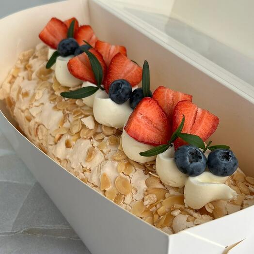 Меренговый рулет