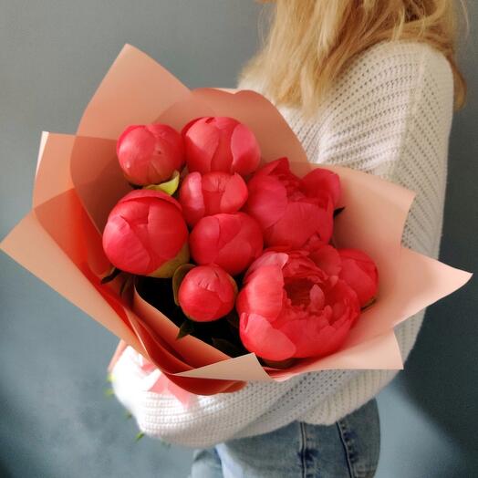 Коралловые пионы P6