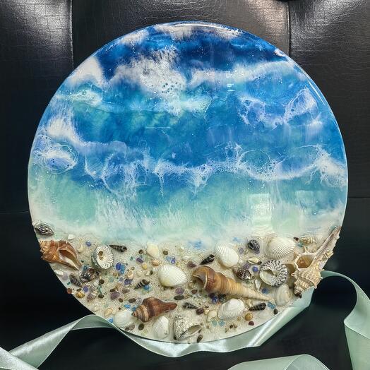 Море из эпоксидной смолы