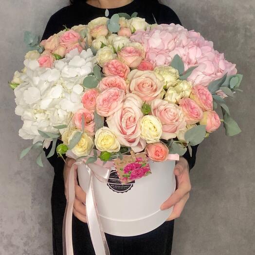 Flowers in a box
