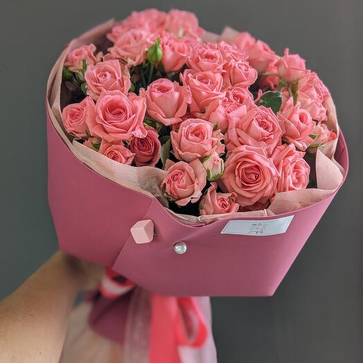 Bouquet "11kustovy rosas Barbados"