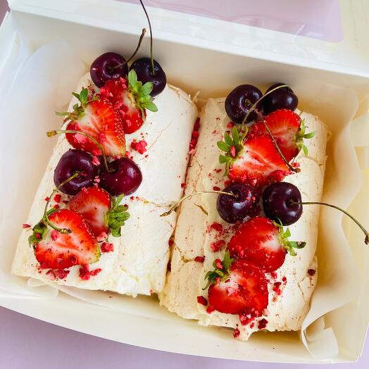 Меренговый рулет