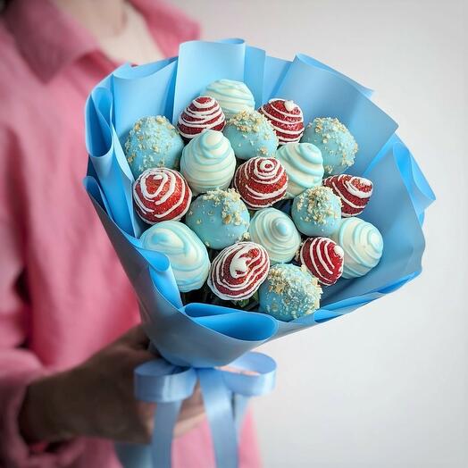 Ramo de fresa "Blue Neon"