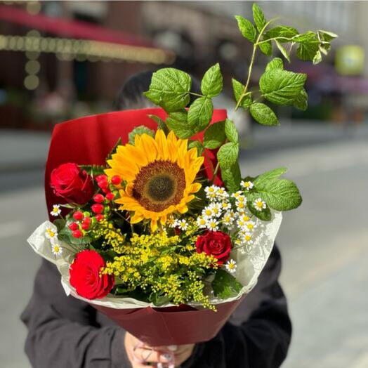 Romantic  sunflower Bouquets