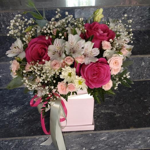 Flowers in a box