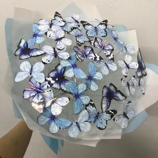 Букет из бабочек