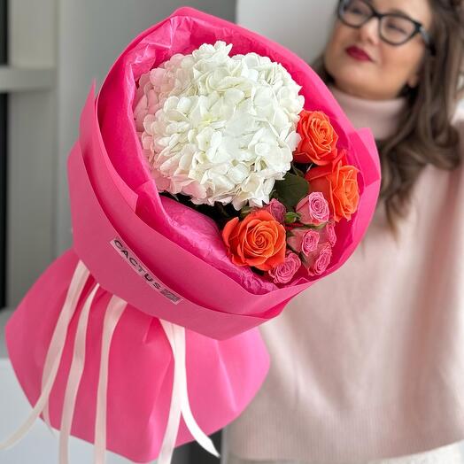 Букет-комплимент «𝐒𝐔𝐍𝐒𝐄𝐓»