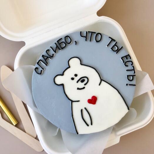 Bento cake "Thank you for being there!"