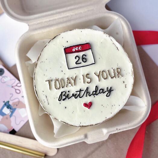 Бенто торт на день рождения today is your birthday