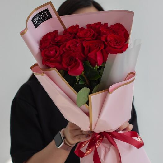13 красных роз-1