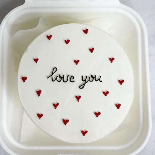 Love you Bento Cake