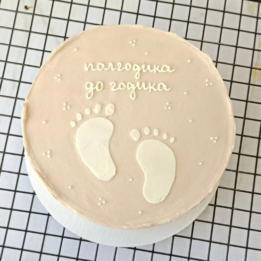 Bento cake for half a year, bento for a baby