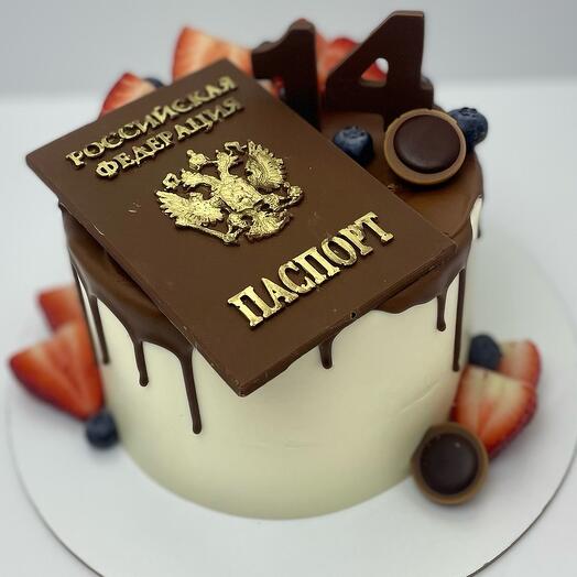 Pastel de 14 años