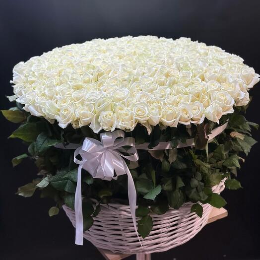 Flowers in basket