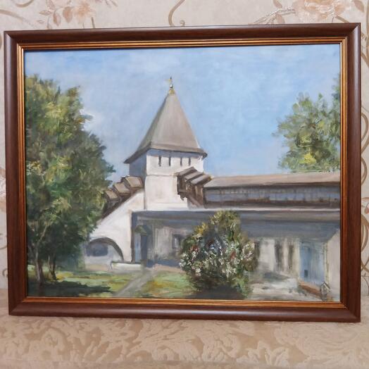 Ярославский Кремль. 40х50 холст, масло