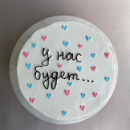 Гендерный бенто-торт