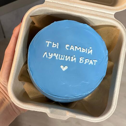 Бенто-торт для брата