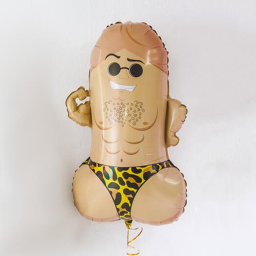 Воздушный шарик Сексуальный член. Для взрослых мужчин и девушек