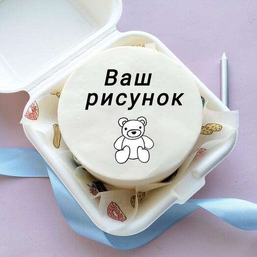 Бенто-торт с Вашим рисунком, надписью