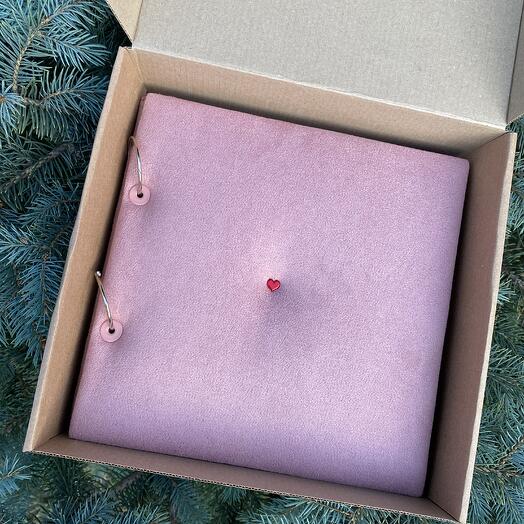 photo album with craft sheets